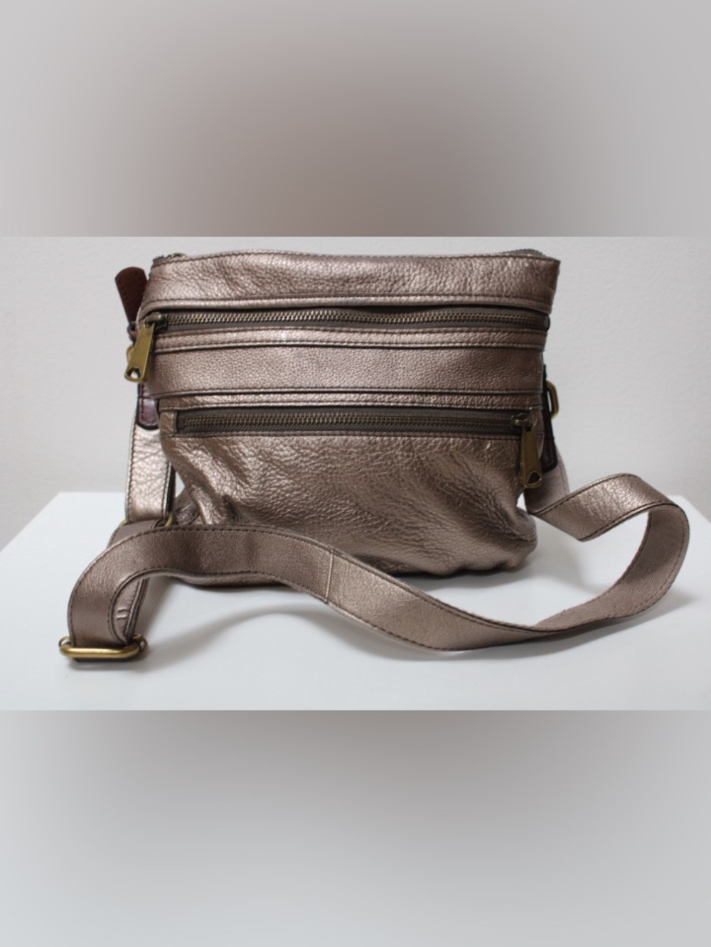 Fossil explorer cross body bag